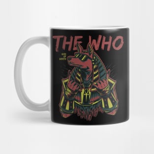 Dog Style Anubis The Who Band Mug